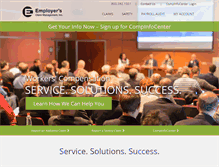 Tablet Screenshot of employersclaim.com